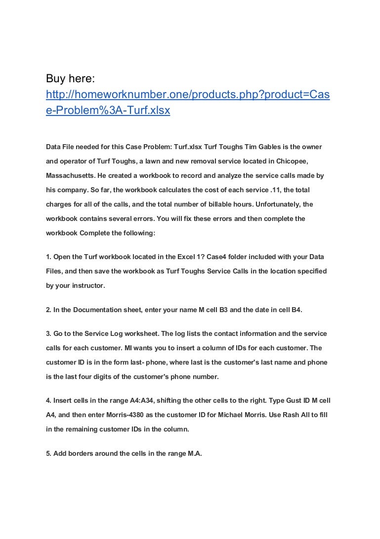 Student case brief example image