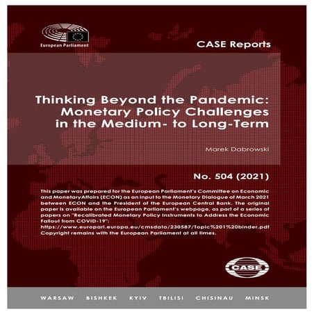 Thinking Beyond the Pandemic: Monetary Policy Challenges in the Medium- to Lo...