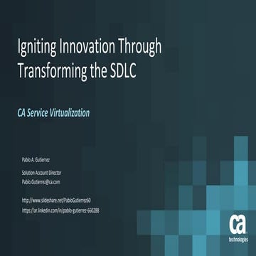 CA Service Virtualization