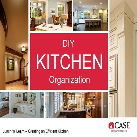 DIY Kitchen Organization - Tips, Tricks and the Triangle Workflow