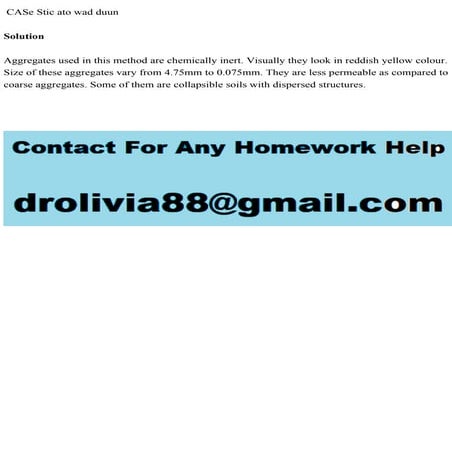 CASe Stic ato wad duun SolutionAggregates used in this method a.pdf