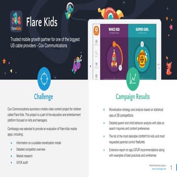 Cox Communications - Mobile Marketing Case Study