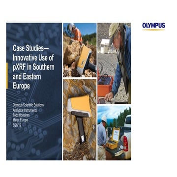 Case Studies—Innovative Use of pXRF in Southern and Eastern Europe