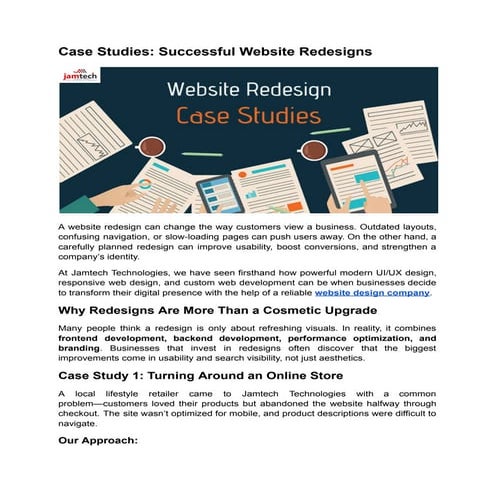 Case Studies Successful Website Redesigns.pdf