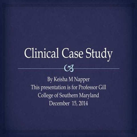 Clinical Case study 