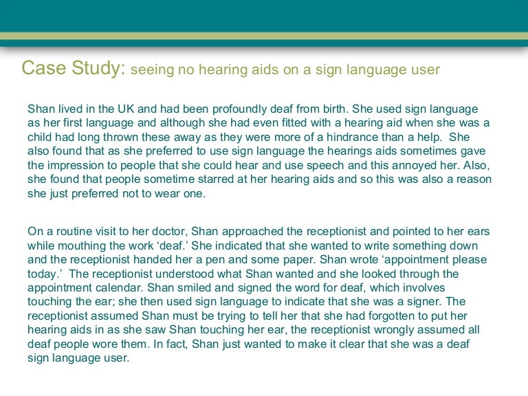 what exactly is a case study