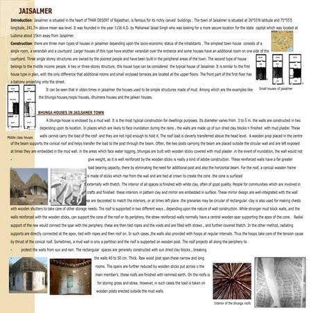Case study of jaisalmer