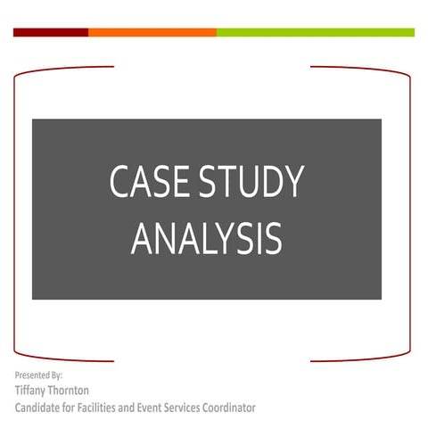 Interview Case Study Analysis