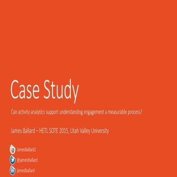 HETL-SOTE Case study #HETL15 #HETLUtah