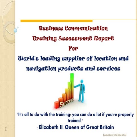 Case Study on Business Communication Training - by projectingIT