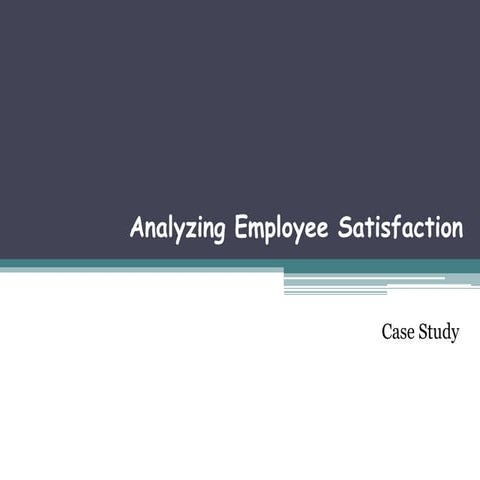 Employee Satisfaction