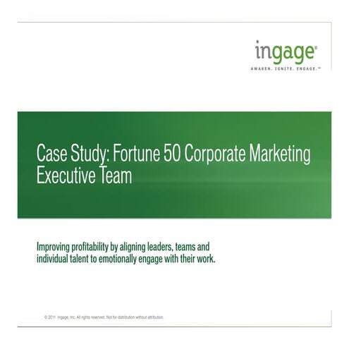 Case study fortune 50