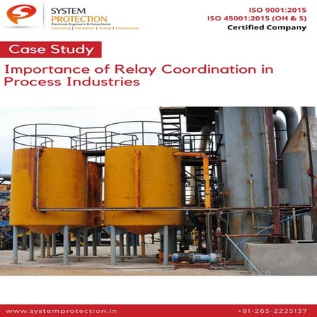 Case Study Importance of relay selection in grid connected industries | PDF