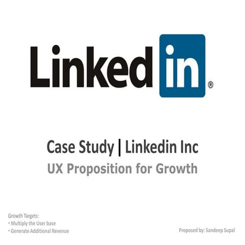 Case study  linkedin