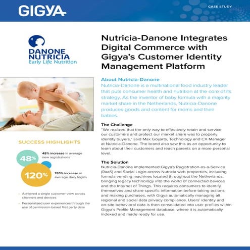 Case Study: Nutricia-Danone