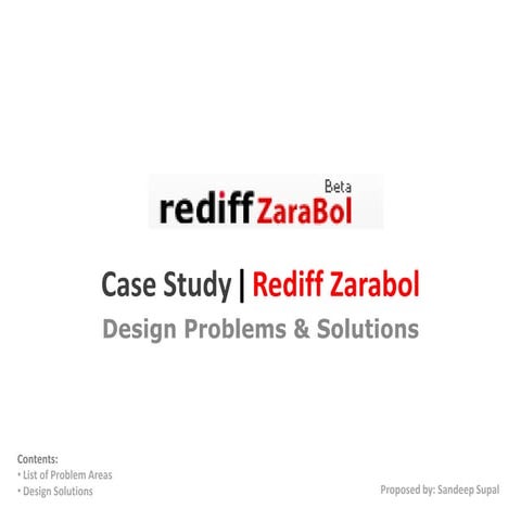 Casestudy rediff-zarabol 