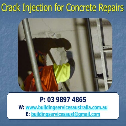 Case Study: Crack Injection for Basement Water Leaks | PPTX