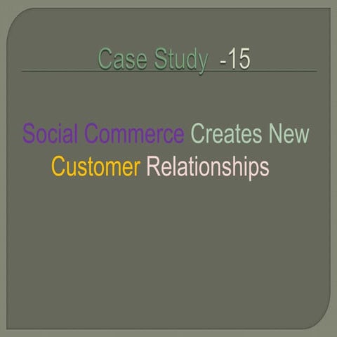 Case study 15