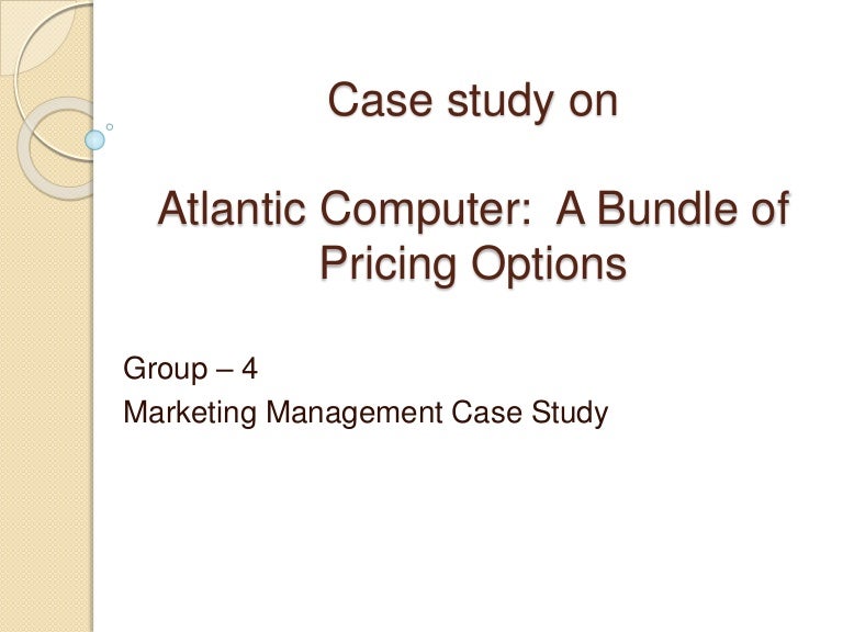 Atlantic computer: a bundle of pricing options pdf picture