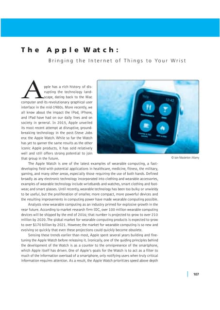 Ecommerce- case study for apple Watch development