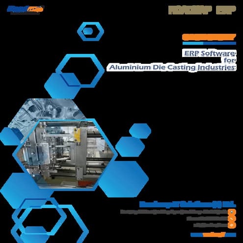 A  Study of ERP Software for Aluminium Die Casting Industries | Roadmap ERP 