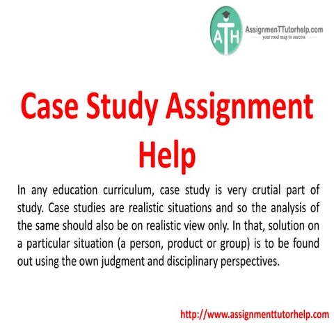 Case Study Assignment Help