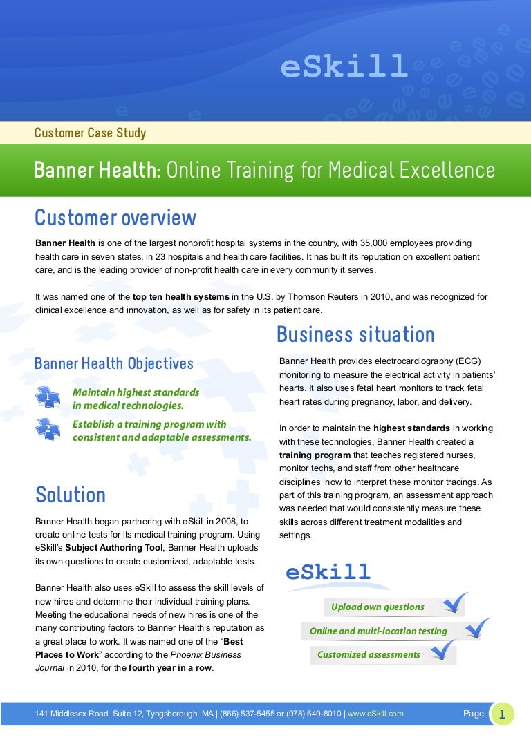 Banner Health Online Training For Medical Excellence