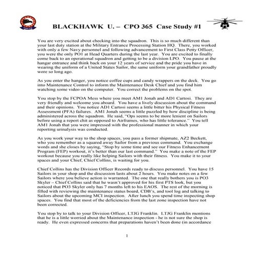 CVN70 CIT case study (Damn Exec) | PDF