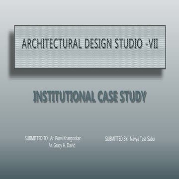 institutional case study