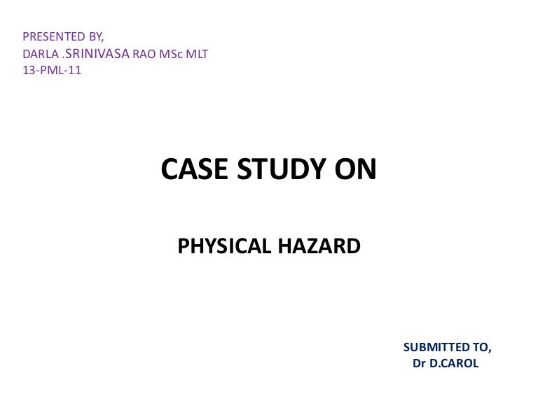 Physical hazard classification image