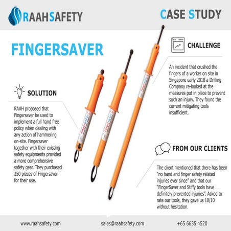 RAAH Safety Case study fingersaver | PDF