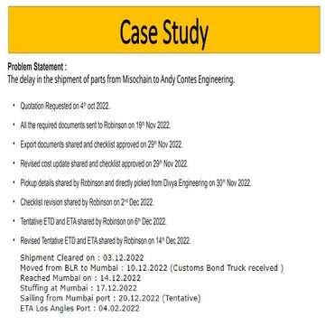 Case Study for export shipment delay.pptx