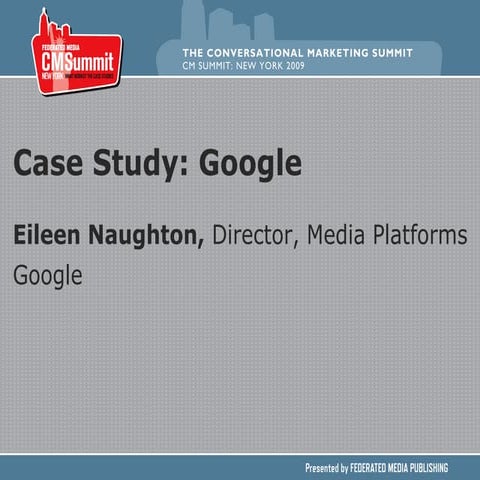 Case Study Google