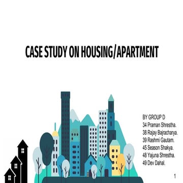Housing/ Apartment Case Study Nepal
