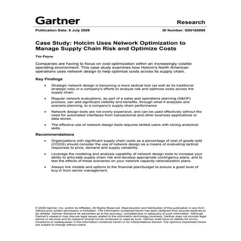 Case Study Holcim Uses Netwo 165999