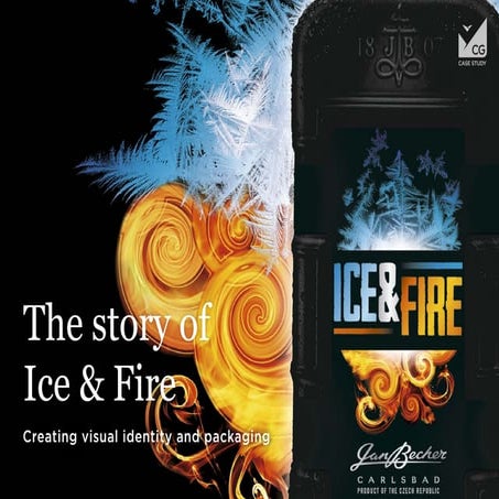 Ice&Fire by Cocoon Group: visual identity and packaging design