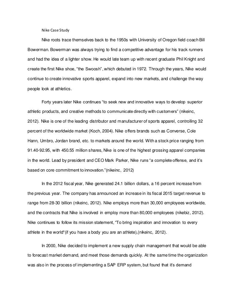 nike case study