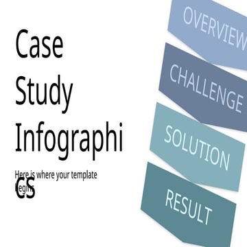 Case Study Infographics for use Powerpoint | PPTX