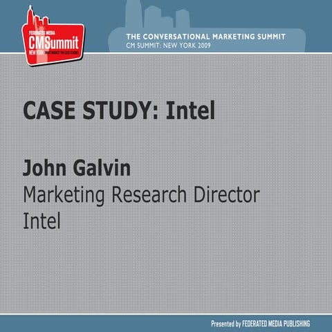 Case Study Intel