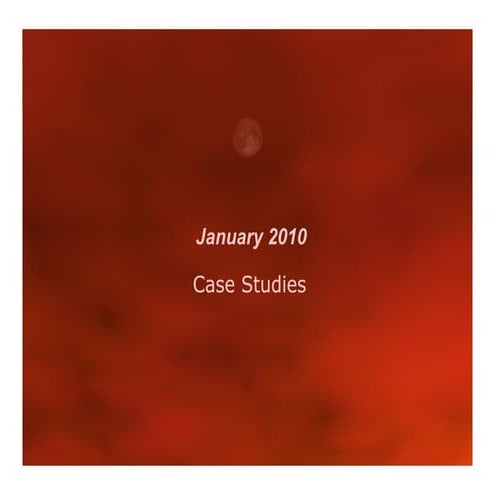 Case Studies