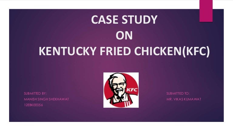 Kfc project slideshare picture