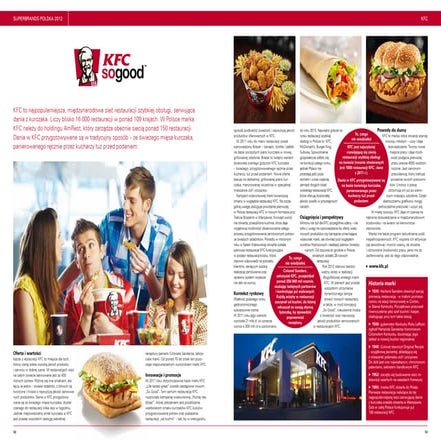 Case study marki KFC z Albumu Superbrands Polska 2012 | PDF