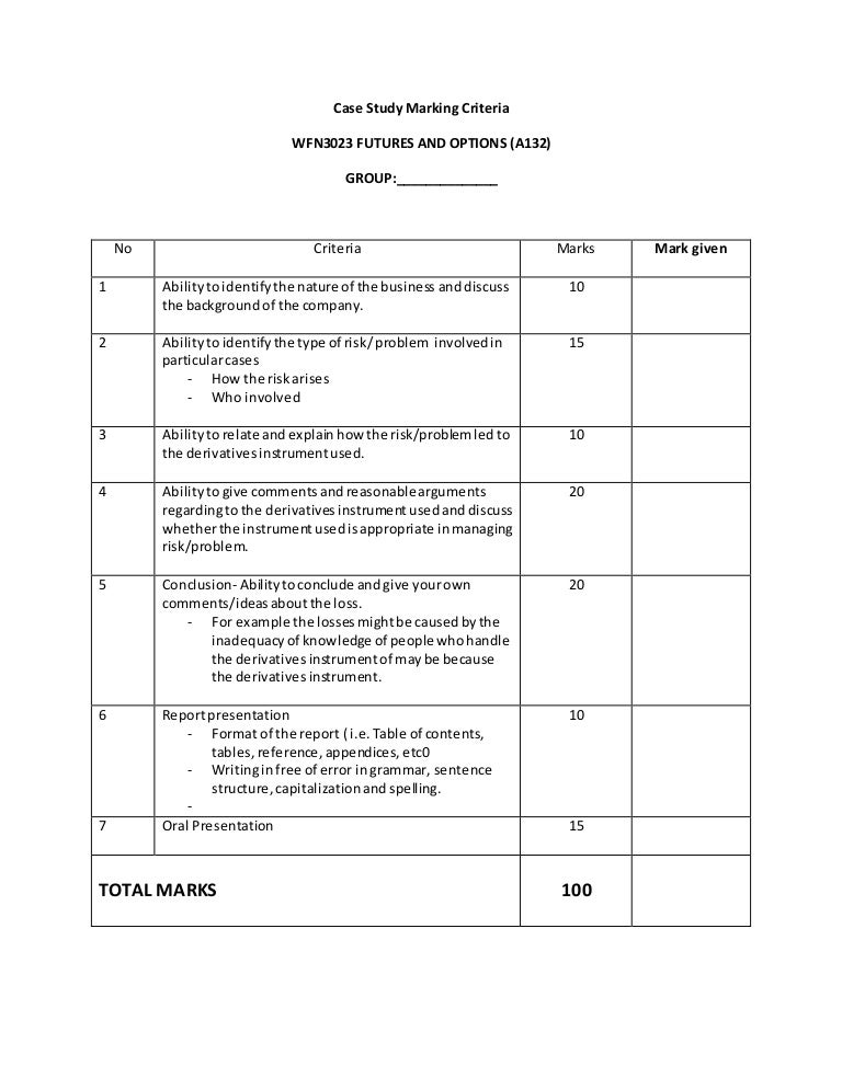 Case study marking_criteria