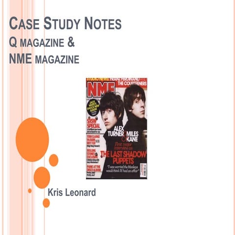 Case study notes