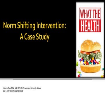 Presentation_Tura - Norms Shifting Interventions