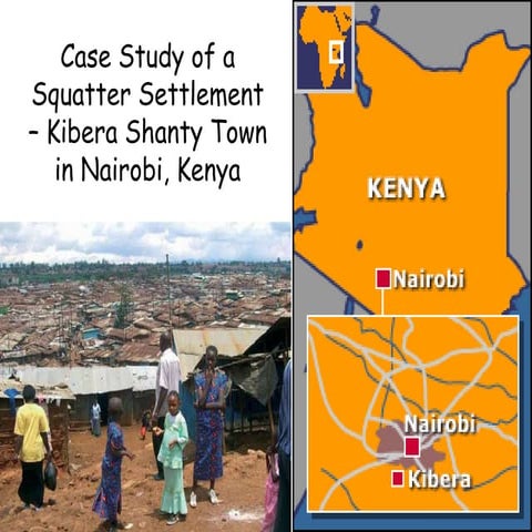 Case study of a squatter settlement – kibera, nairobi