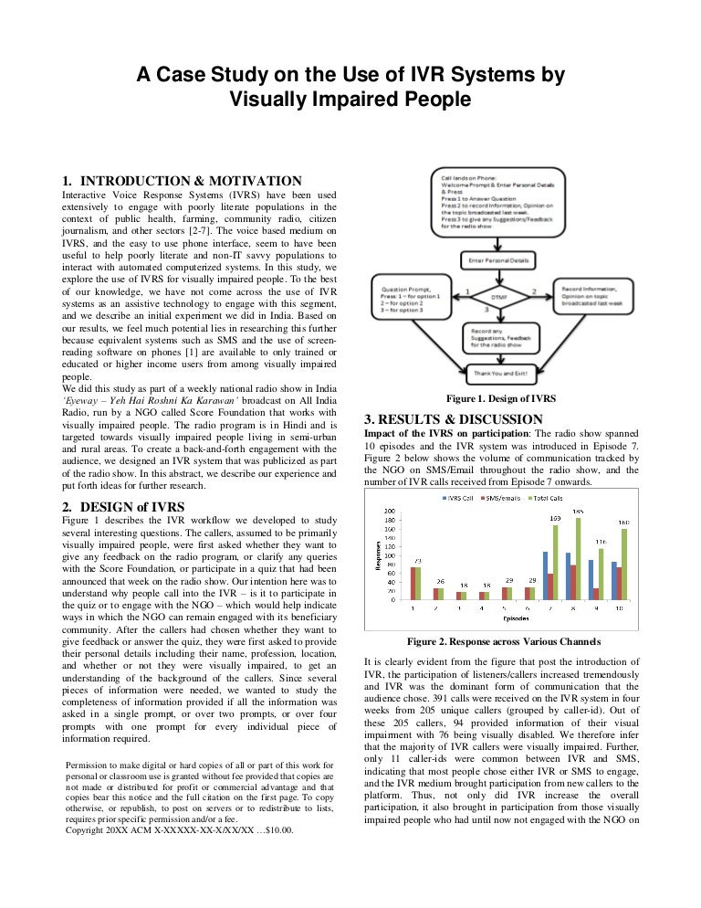 Ivr case study picture
