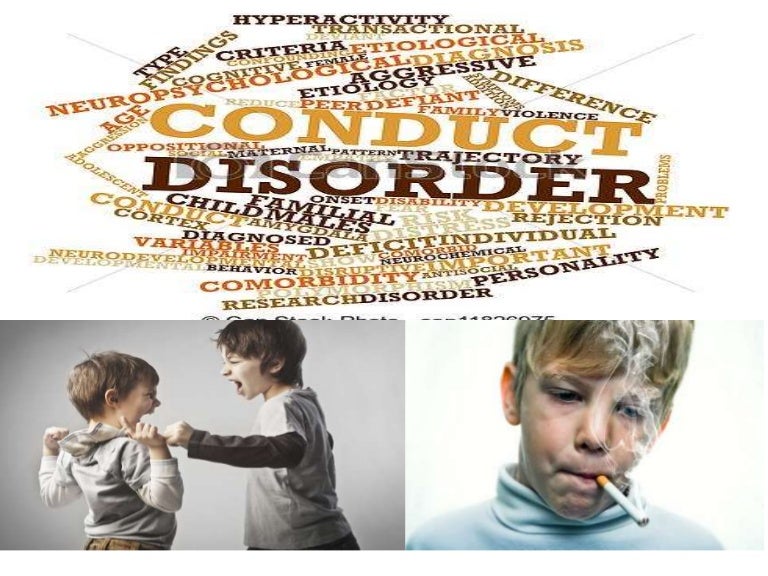 Conduct disorder scenario image