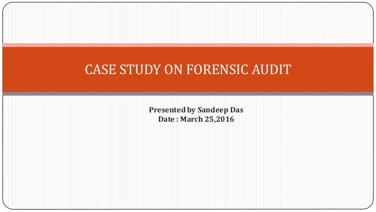 Forensic audit case studies pdf picture