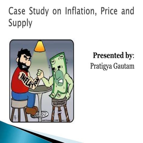 Case study on inflation, price and supply